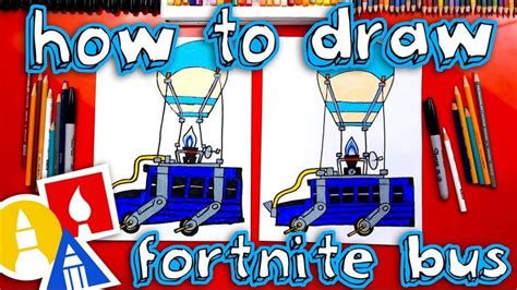 Download files and build them with your 3d printer, laser cutter, or cnc. How To Draw The Fortnite Battle Bus | Bus drawing ...