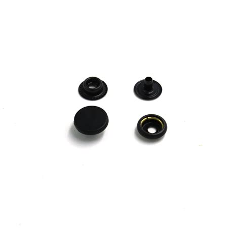 Buy New Snap Buttons 30setslot Flat Black 10mm 12mm