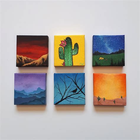 Small Acrylic Painting Ideas