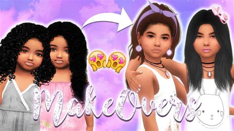 Best Twins Makeover Ever 🤩🎀 The Sims 4 Youtube