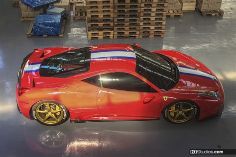 Ki Studios Ferrari 458 Italia Stripes Based On The 458 Speciale