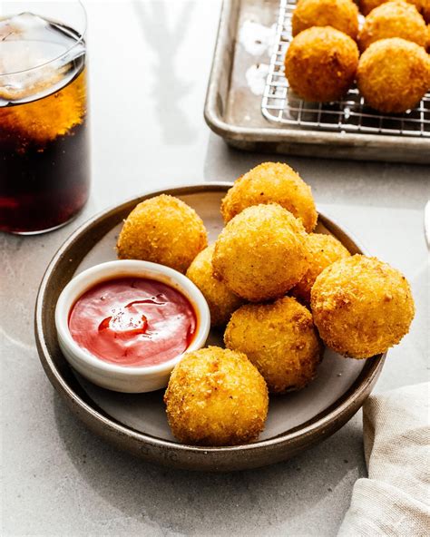 How To Make Cheesy Potato Balls · I Am A Food Blog Recipe In 2020