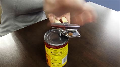How To Properly Use A Can Opener Jar And Can