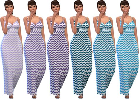 My Sims 4 Blog Maxi Dress And Kids Shoes Recolors By Deelitefulsimmer