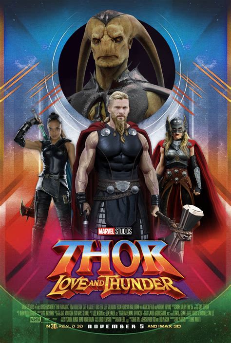 Thor Love And Thunder Poster Concept Marvelstudios