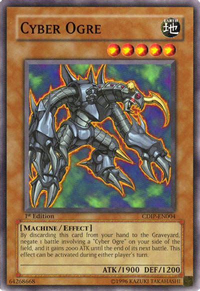 Cyber Ogre Yu Gi Oh Its Time To Duel