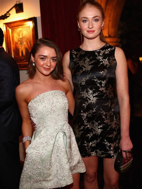 Maisie Williams And Sophie Turner Drop Six Spoilers Tv