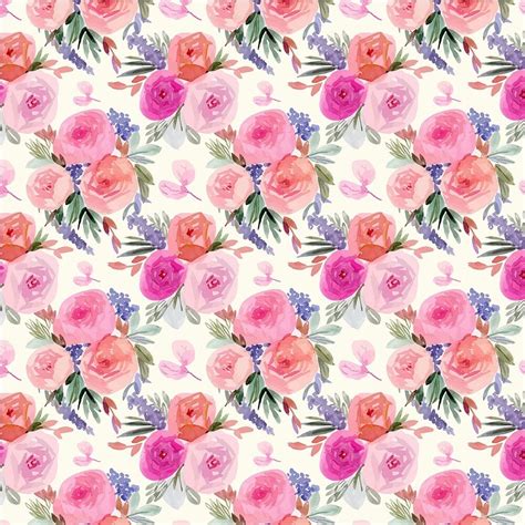 This set include 6 different vector patterns that can be perfect for decorative or any other design project. floral repeat pattern | Tumblr | Floral, Patterns in nature