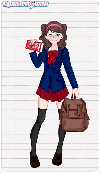 You can make her more beautiful by choosing a suitable outfit. Anime school girl dress up game by Pichichama on DeviantArt