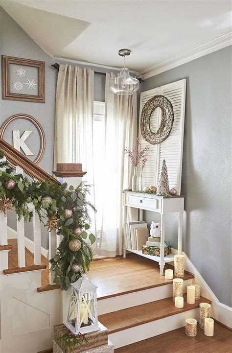 Cost to build a deck. Christmas Decorating for Staircases | Stairway decorating ...