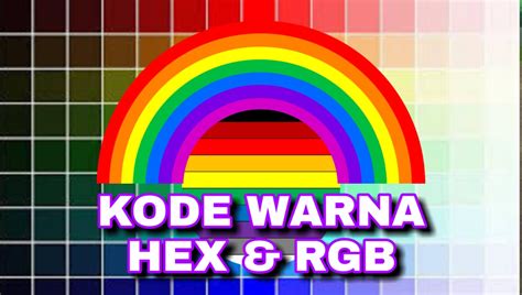 Kode Warna Html Lengkap Hex Dan Rgb Dark Cloud