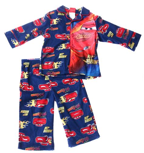 Disney Cars Hot Roddin Super Soft Baby Pajamas Size 12mos