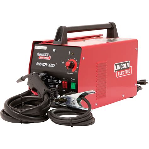 Lincoln Electric Handy Mig Flux Cored Mig Welder With Face Shield