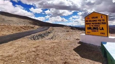 Worlds Highest Motorable Road Opens In India At Umling La Ladakh