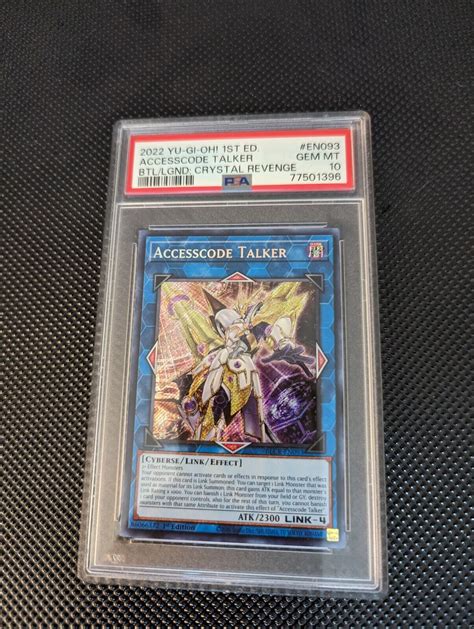 Yu Gi Oh Accesscode Talker Secret Rare Blcr En St Edition