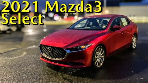 First Look 2021 Mazda Mazda3 With Select Package In Soul Red Crystal