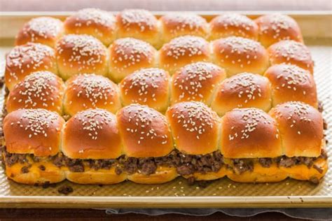 Cheeseburger Sliders Easy 30 Min Recipe NatashasKitchen Com