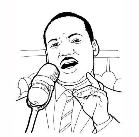 Martin luther king jr coloring pages beautiful martin luther king from martin luther king jr coloring pages for preschoolers 1000+ images about Coloring Pages on Pinterest | Around ...