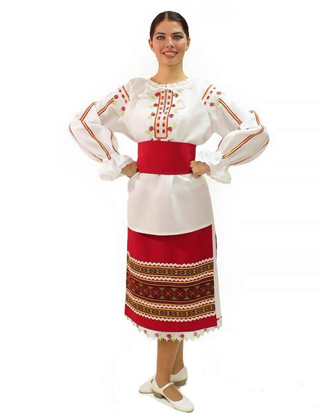 Romania Traditional Costume Moldova Dress
