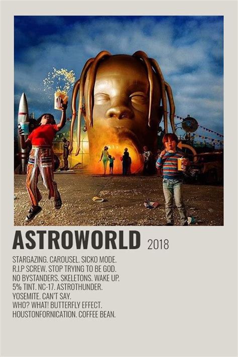 Travis Scott Astroworld Poster