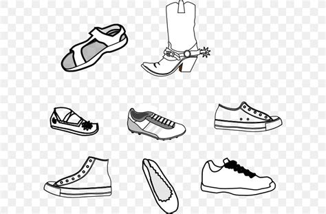 Shoe Sneakers Clip Art Png 600x539px Shoe Area Black And White