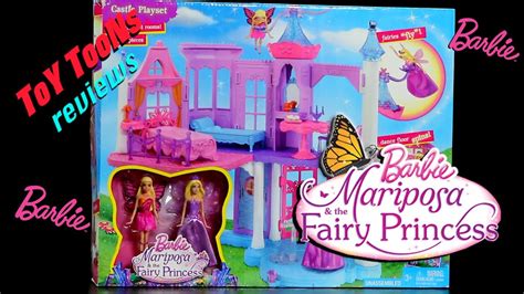 Barbie Mariposa And The Fairy Princess Castle Playset Youtube