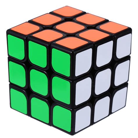 3x3x3 Three Layers Cube Puzzle Toy Magic Cube 3x3x3 Profissional Black