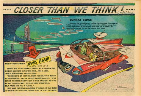 This 1950s Comic Strip Boldly Predicted The Future