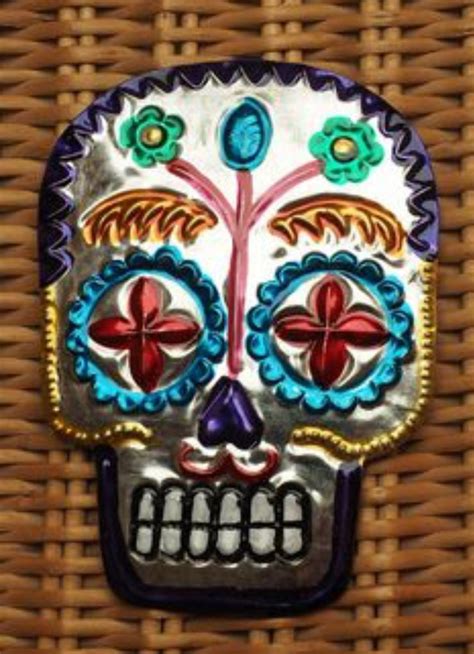 Pin By Dina Madrid On Elizas Crafts Mexican Folk Art Tin Foil Art