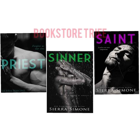 Priest Sinner Saint By Sierra Simone In English Soft Hard Cover Book For Novel Shopee Philippines