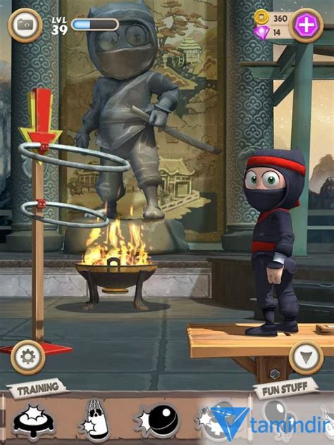 Clumsy Ninja İndir Android Için Ninja Eğitme Oyunu Tamindir