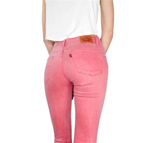 Levis Womens Pink Jeans Depop