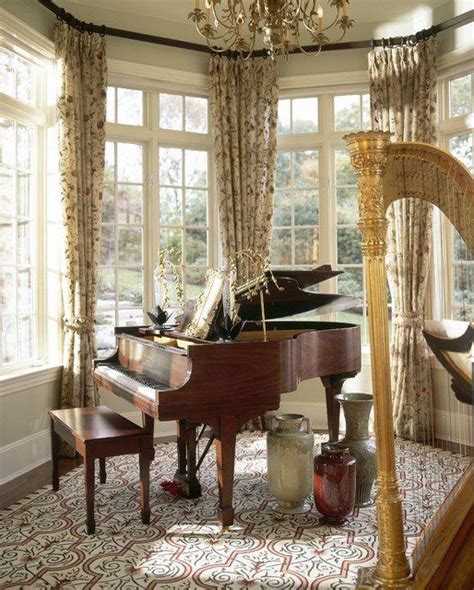 19 Creative Ways How To Decorate Living Room With Piano Grand Piano