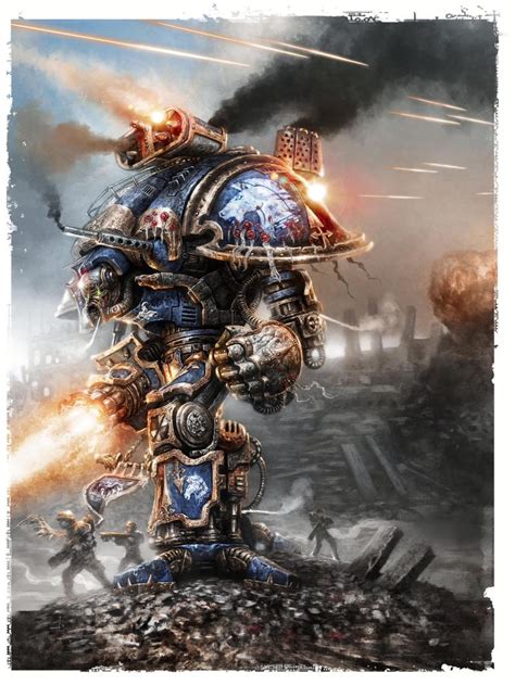Artwork Imperial Knight Warhammer 40000 Gallery Dakkadakka