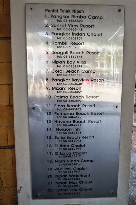 Pangkor ne manque pas de choses à découvrir ; Diari Si Ketam Batu: HoTeL, CHaLeT DaN ReSoRT Di PuLau PaNGKoR