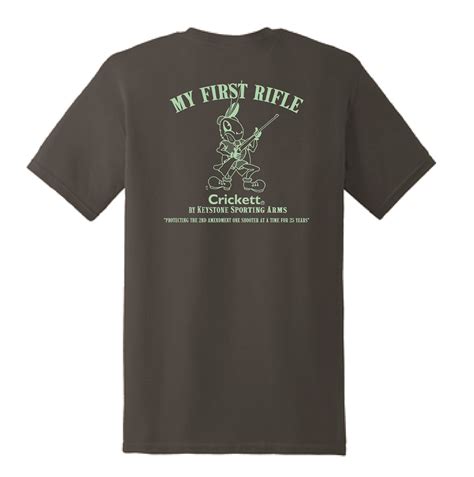 Youth And Adult My First Rifle Crickett T Shirt New Design And