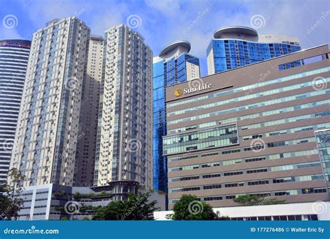 Sun Life Centre Facade In Bonifacio Global City Taguig City