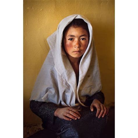 This Young School Girl In Bamiyan Province Afghanistan Comes From A