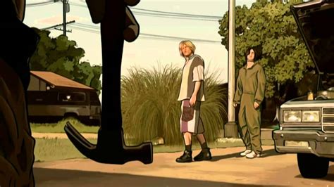 A Scanner Darkly Driveway Scene Youtube