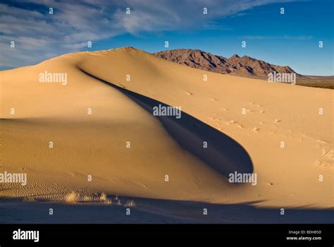 Cadiz Dunes At Sunset Ship Mountains Mojave Trails National Monument