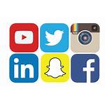 Social Apps Icons Logos Fb Types Money