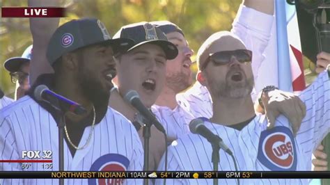 Chicago Cubs Sing Go Cubs Go With Fans Youtube