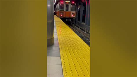 Orange Line In Boston At Haymarket Youtube