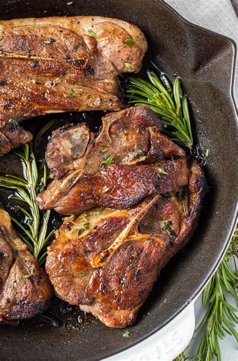 Pan Seared Rosemary Lamb Shoulder Chop Recipe 45 OFF