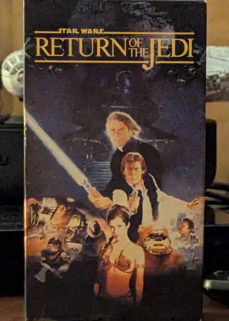 Star Wars Return Of The Jedi Vhs 1992 Mark Hamill Harrison Ford Fox