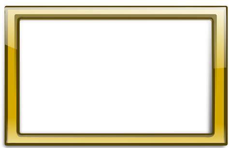 Gold Border Frame Png Transparent Png Mart