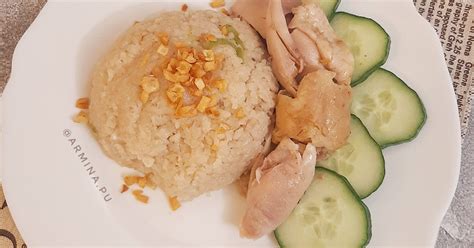 Resep Nasi Hainan Ayam Rice Cooker Oleh Armina Puji Utari Cookpad