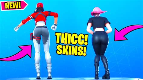We love fortnite skins and especially love hot fortnite skins! New Thicc Fortnite Skins & Thicc Fortnite Dances.! - YouTube