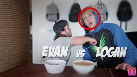 Every Time Logan Paul And Evan Fight Compilation Youtube