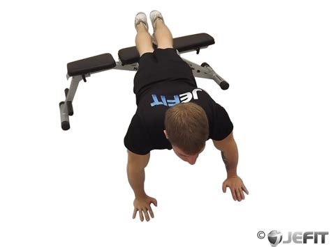 Push Up With Feet Elevated Exercise Database Jefit Best Android